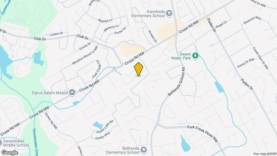 2880 Camelot Woods Dr Map and Location Details