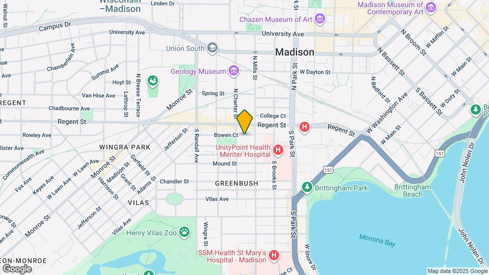 1117 Bowen Ct Map and Location Details