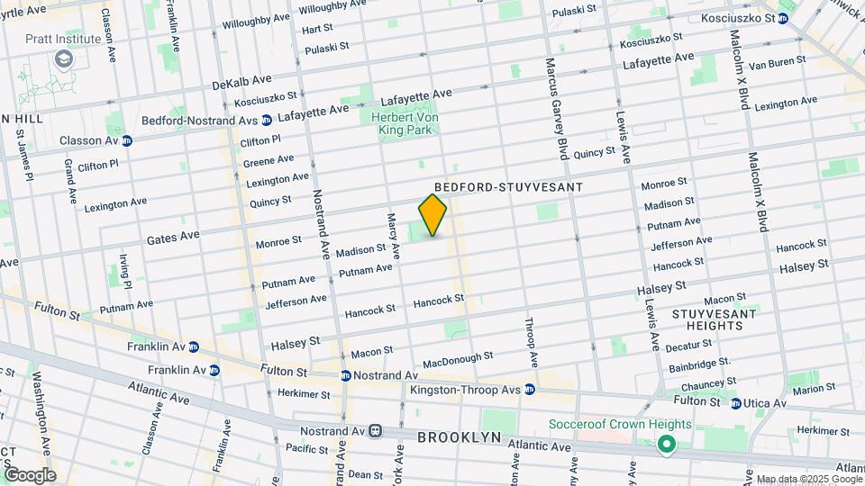 328 Madison St Mapa y Detalles de la Ubicación