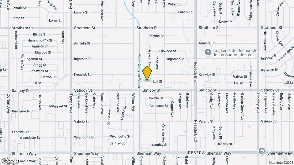 18806 Lull St Map and Location Details