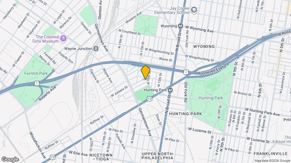 1611 Dounton St Map and Location Details