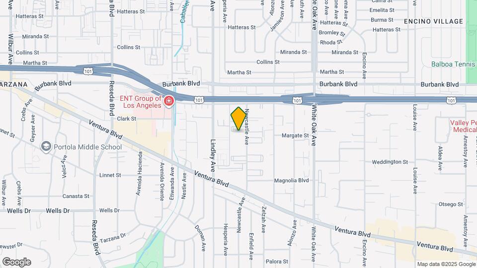 5403 Newcastle Ave, Unit 5403 Newcastle Ave APT 6 Map and Location Details