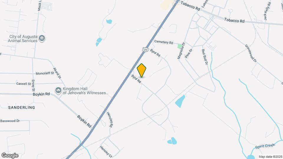 3718 Byrd Rd Map and Location Details