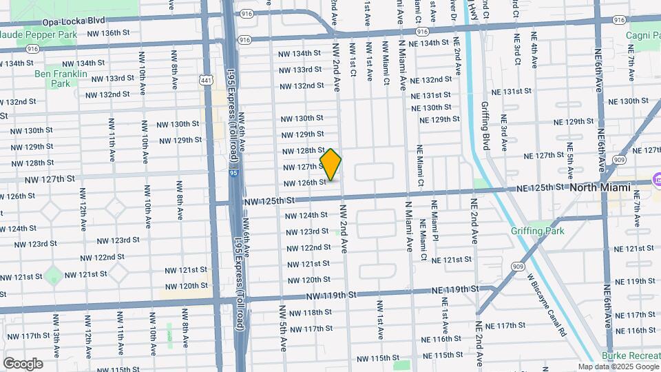 220 NW 126th St Map and Location Details