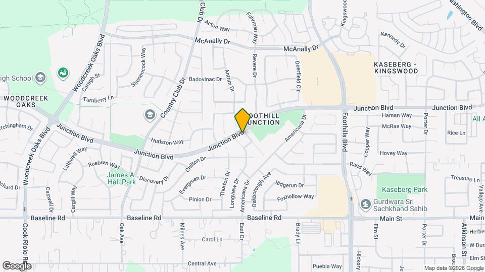 2301 Aldridge Ln Map and Location Details
