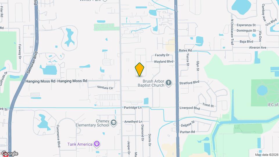 7314 Tree Ln Map and Location Details