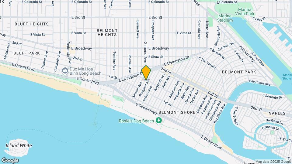 127 Prospect Ave Map and Location Details