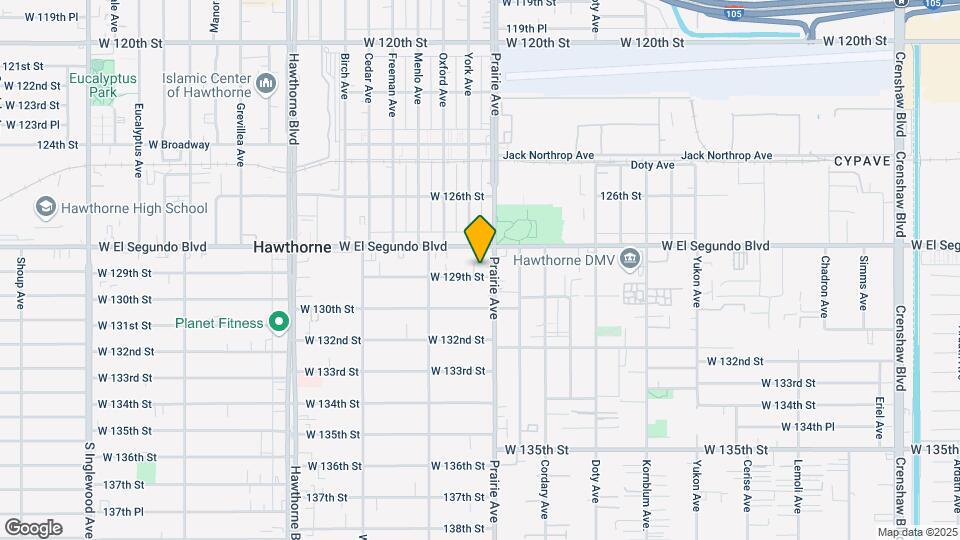 4015 W 129th St Mapa y Detalles de la Ubicación