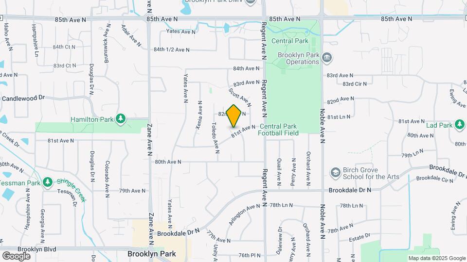 5300 81st Ave N Map and Location Details