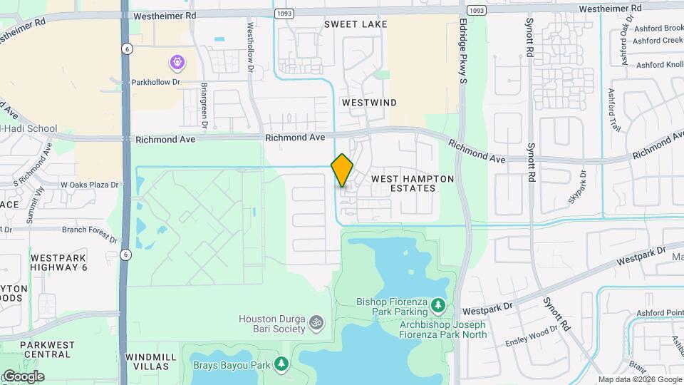 3152 Windchase Blvd Map and Location Details