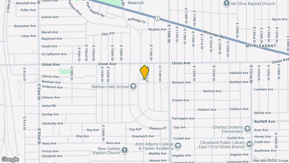 3566 E 112th St Map and Location Details