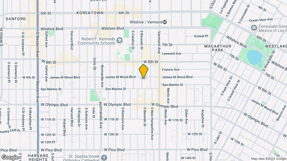 908 S Berendo St Mapa y Detalles de la Ubicación