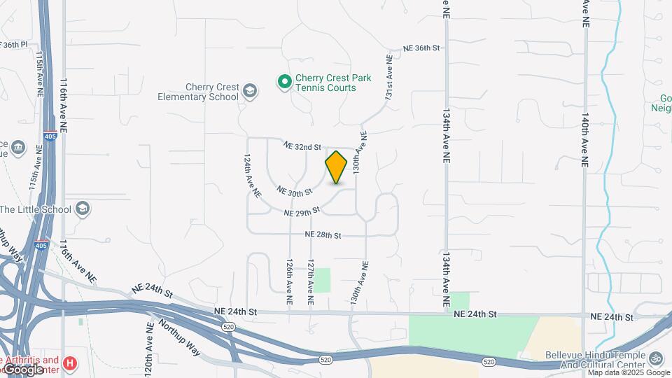 2919 129th Ave NE Map and Location Details