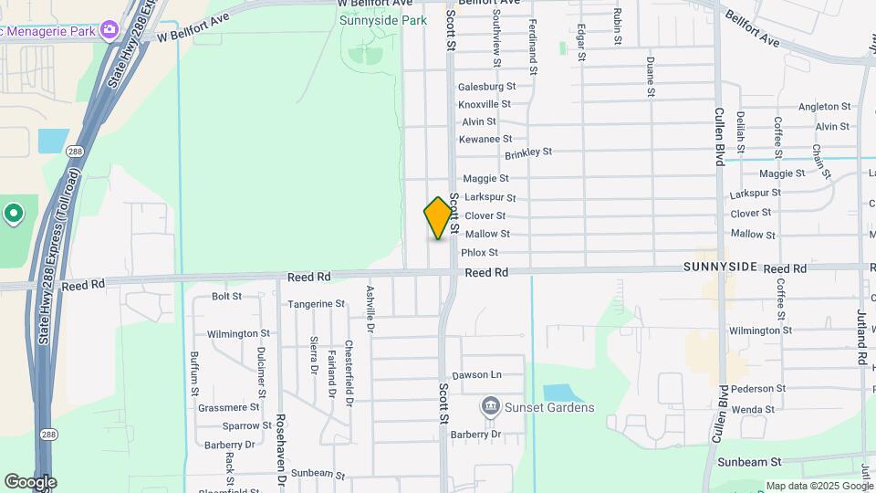 9129 Brandon St Map and Location Details