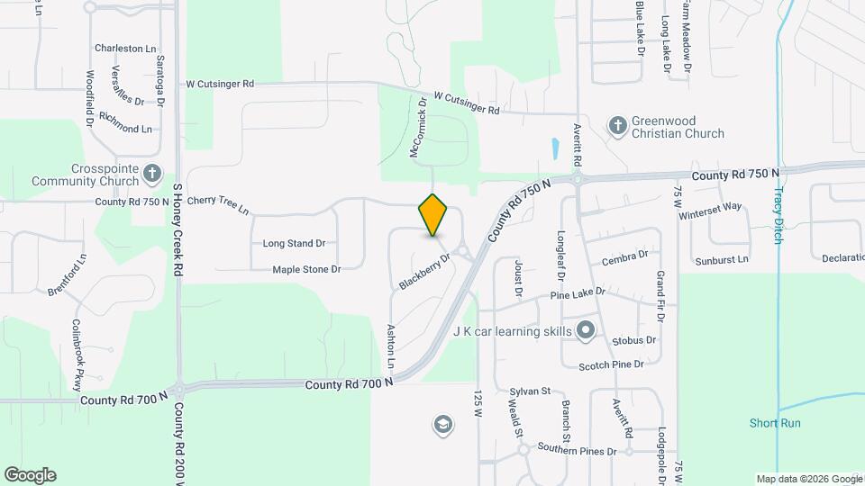 2352 Rosewood Dr Map and Location Details