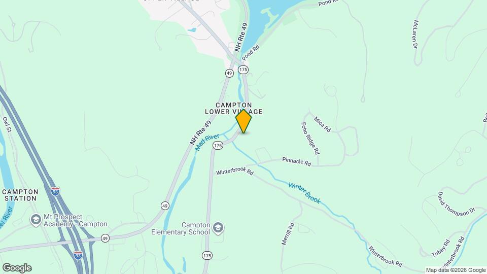 1216 NH Route 175, Unit Unit C Map and Location Details