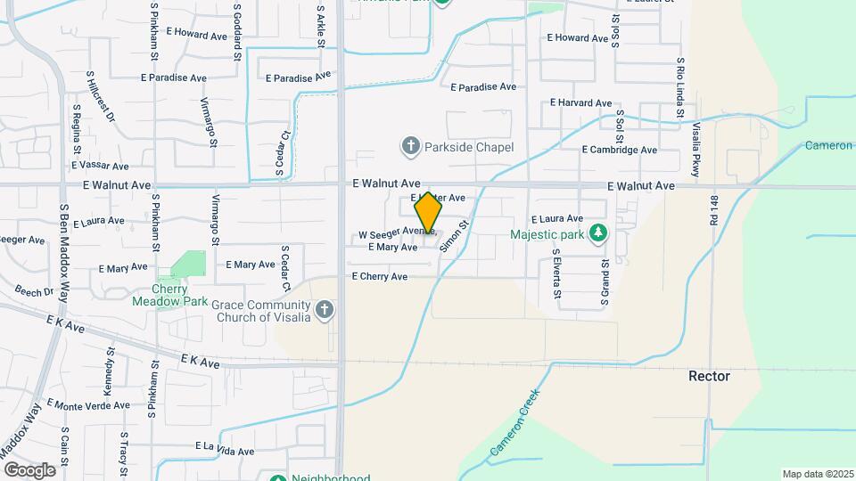 2226 S Vista St Map and Location Details