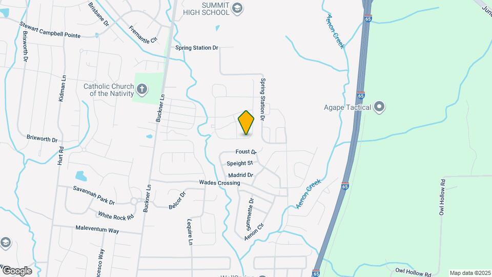 647 Conifer Dr Mapa y Detalles de la Ubicación