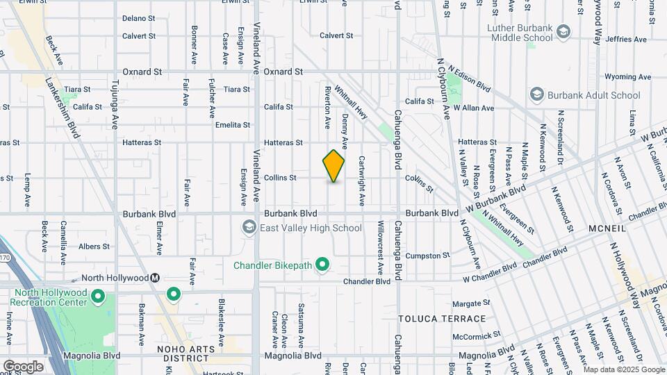 5644 Riverton Ave Map and Location Details