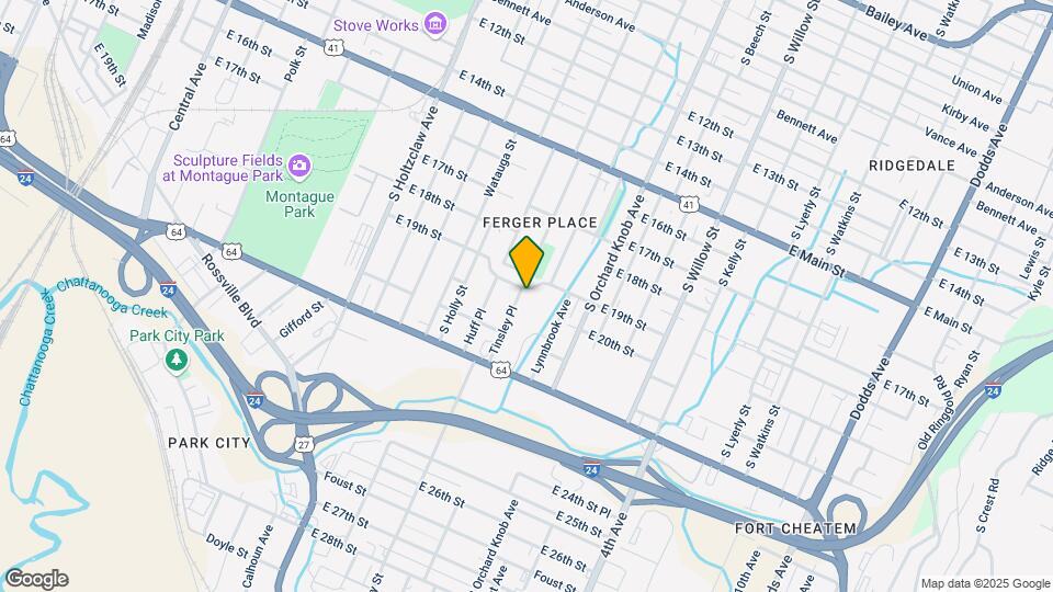 1904 Tinsley Pl Map and Location Details