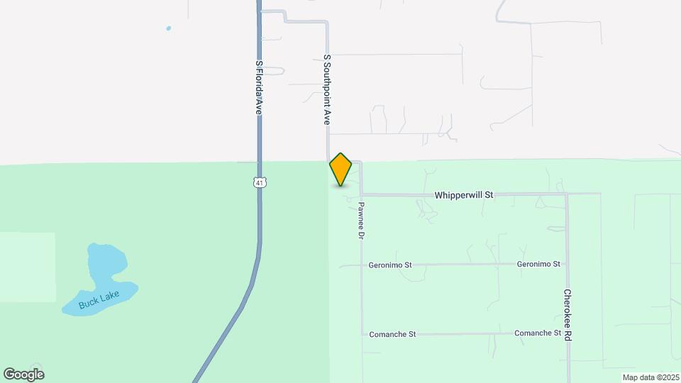 16453 Pawnee Dr Map and Location Details