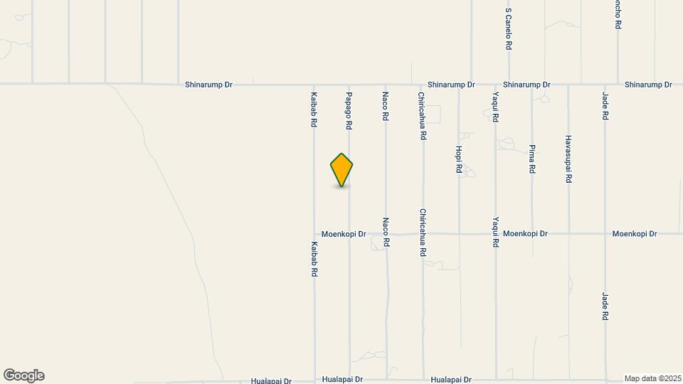 2661 Papago Rd Map and Location Details