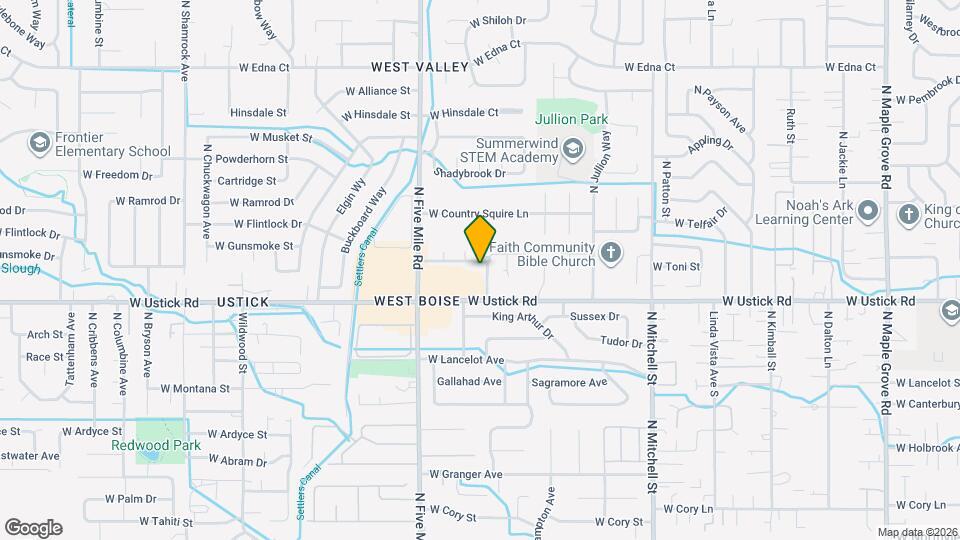3331 N Aster Ave Map and Location Details