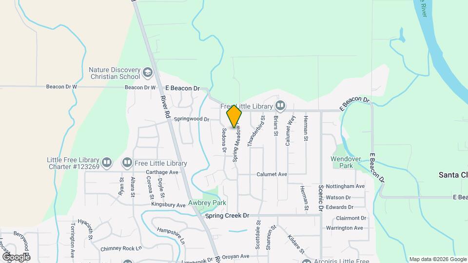 4776 Spring Meadow Ave Map and Location Details