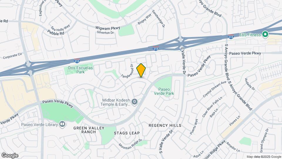 215 Camelback Ridge Ave Map and Location Details