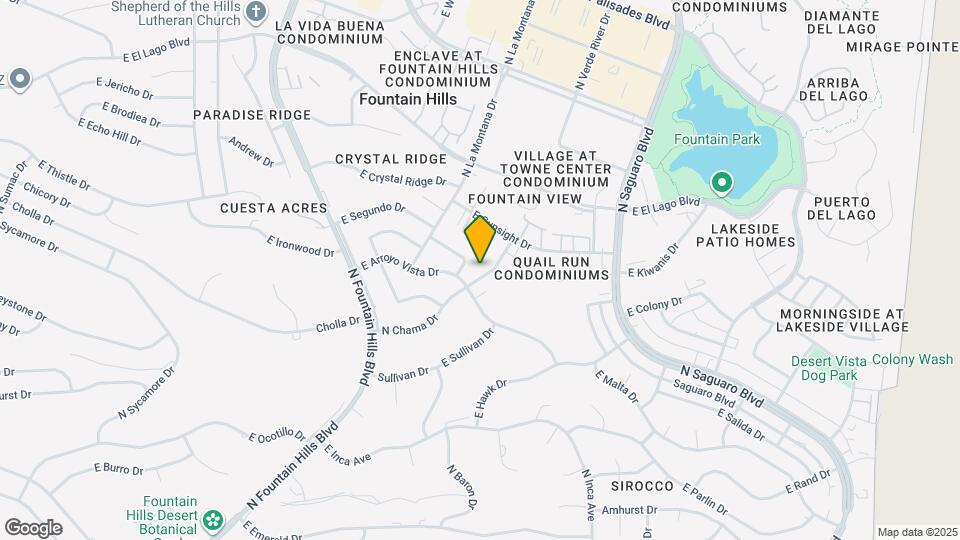 12254 N Chama Dr Map and Location Details