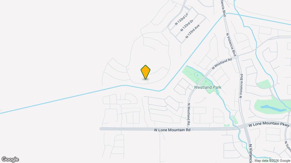 13578 W Copper Leaf Ln Map and Location Details