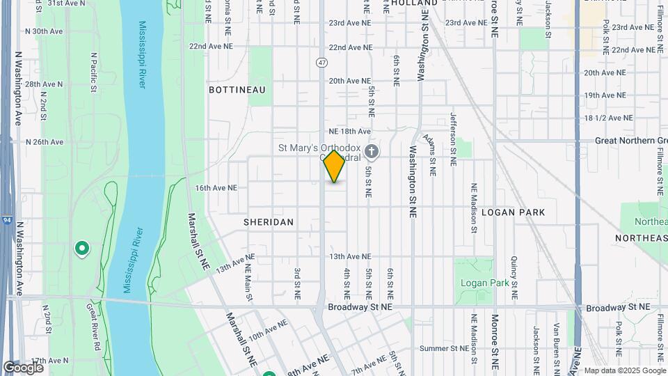 340 16th Ave NE Map and Location Details