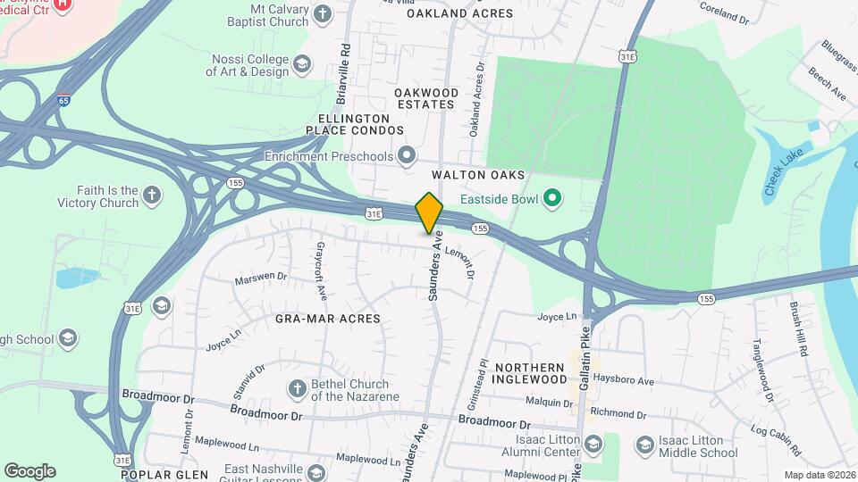 821 Lemont Dr Map and Location Details