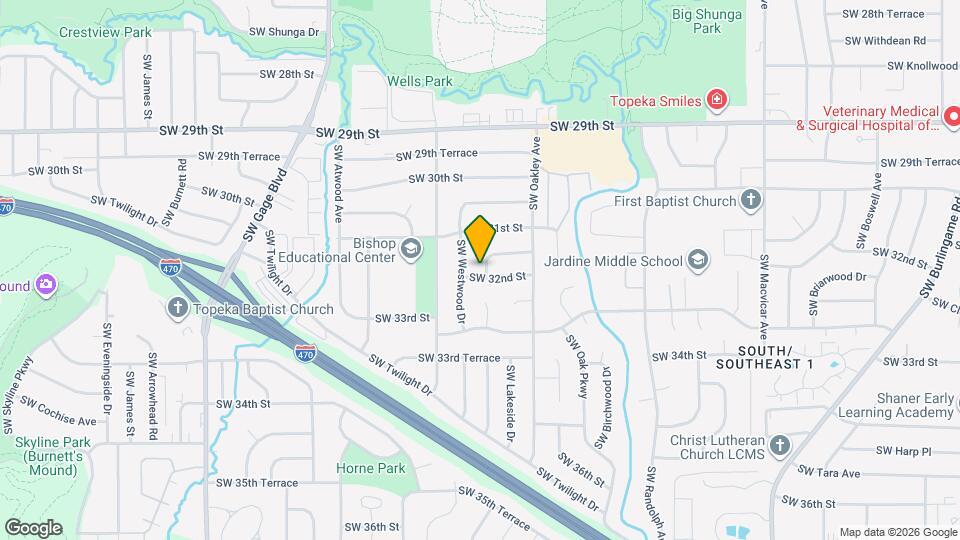 3253 SW 31st Terrace Map and Location Details