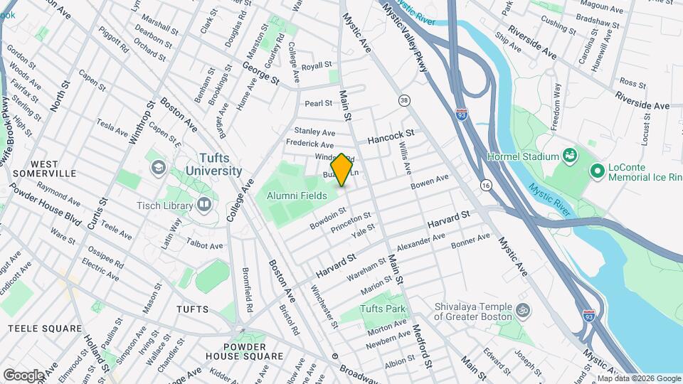 100 Dartmouth St Map and Location Details