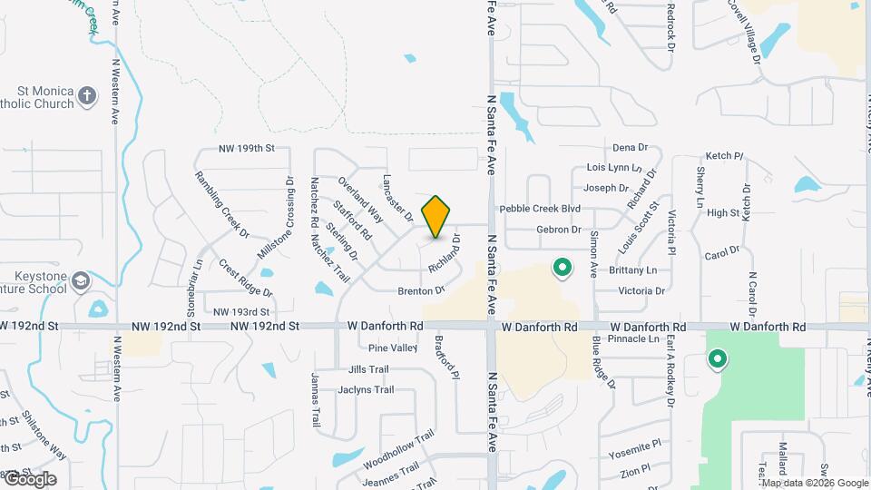 2500 Auburn Ct Map and Location Details