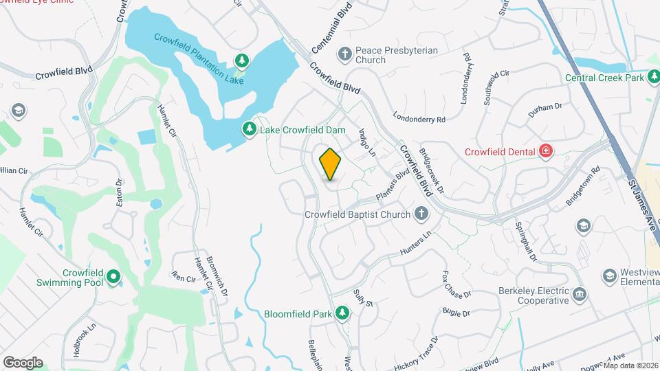 121 Candleberry Cir Mapa y Detalles de la Ubicación