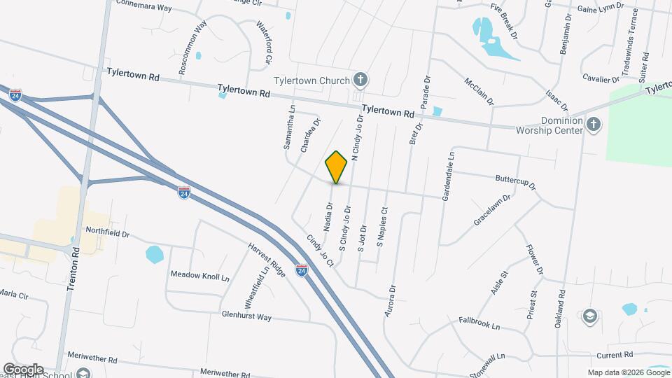 3749 Nadia Dr Map and Location Details