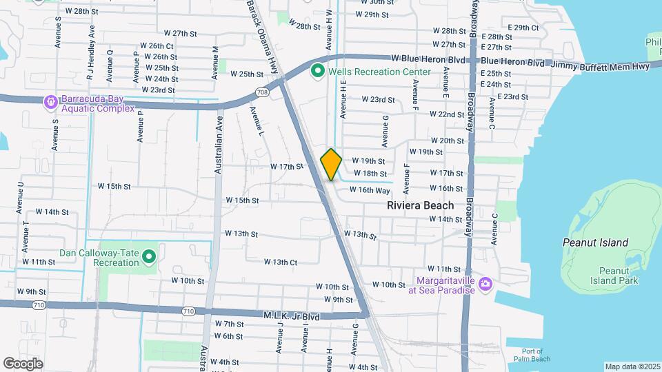 1611 Avenue H W Mapa y Detalles de la Ubicación