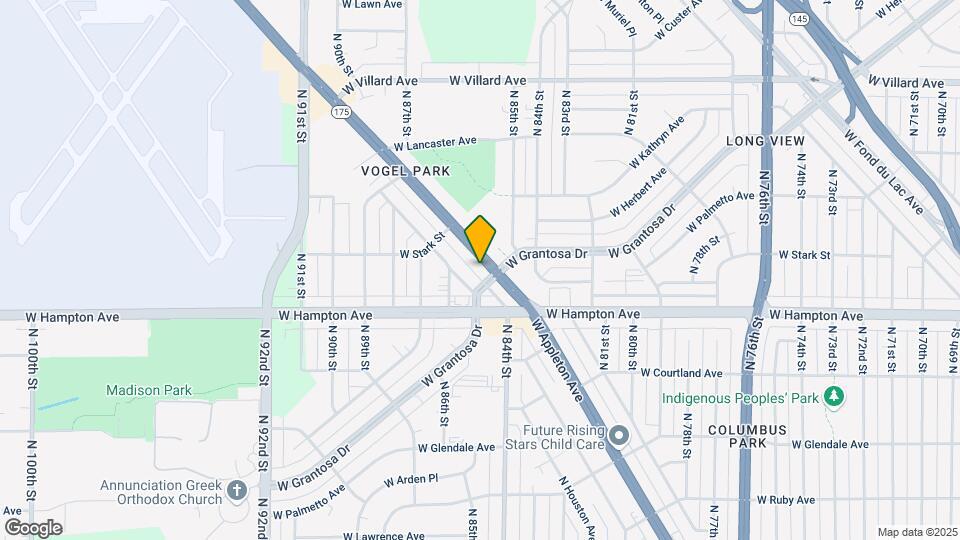 8525 W Appleton Ave Map and Location Details
