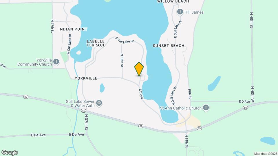 239 S Gull Lake Dr Map and Location Details