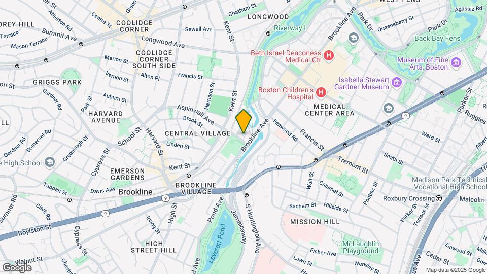 260 Aspinwall Ave Map and Location Details