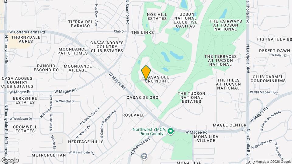 2791 W Casas Cir Map and Location Details