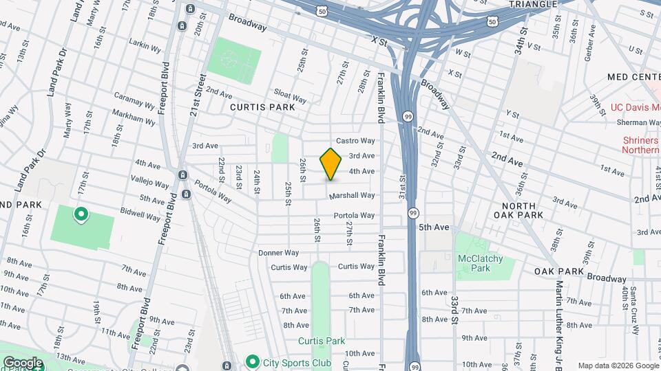 2933 27th St Map and Location Details