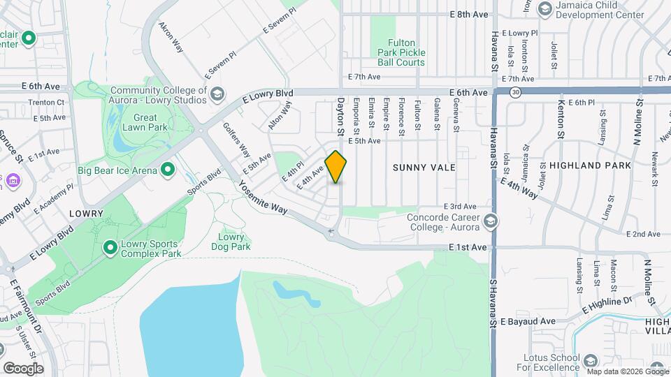 336 Dallas St Map and Location Details