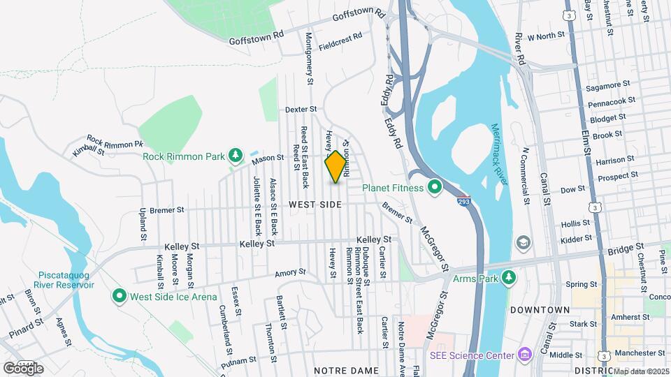 661 Hevey St Map and Location Details
