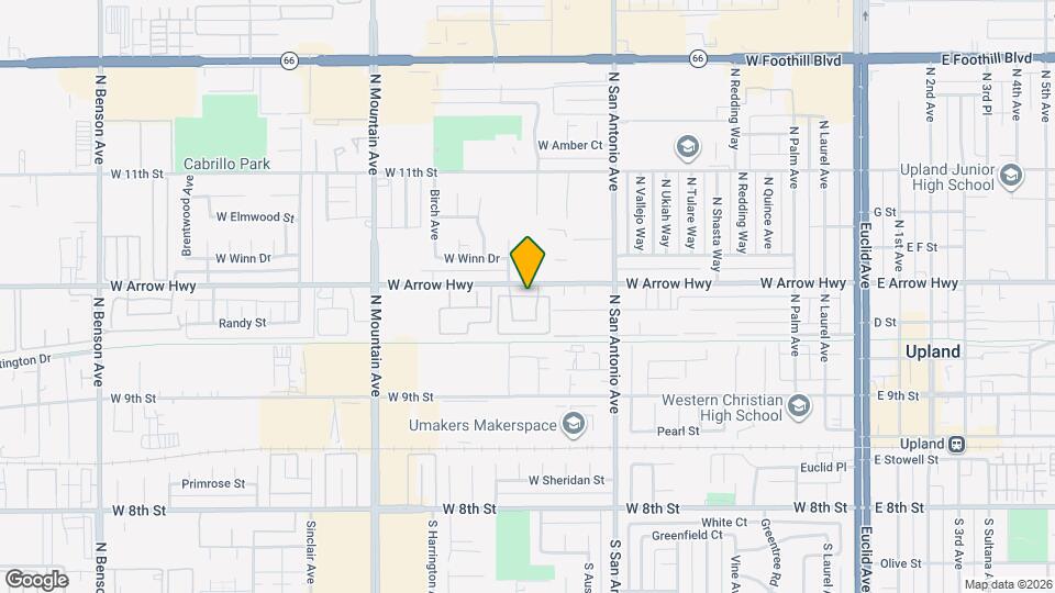 932 W Arrow Hwy-Unit -A Map and Location Details