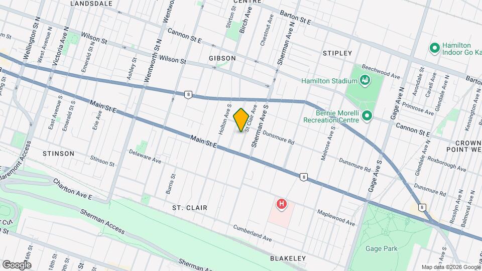 80 St Clair Ave Map and Location Details