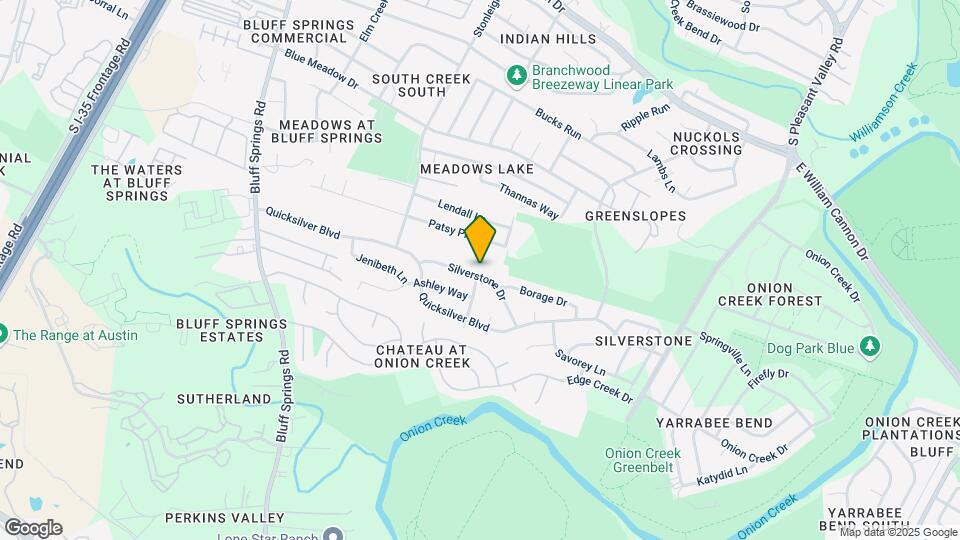 4500 Silverstone Dr Map and Location Details