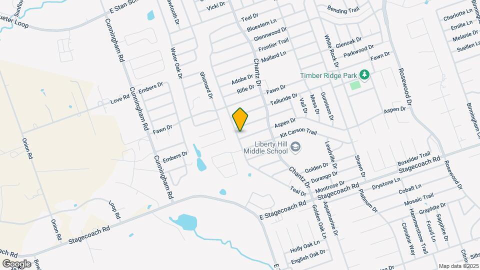 4201 Aspen Dr Map and Location Details